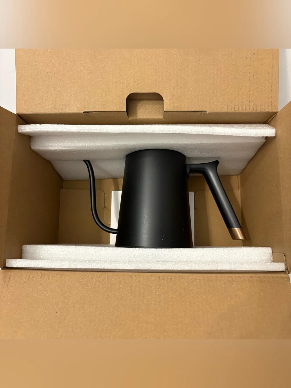 Timemore Fish Smart Electric Kettle 600ml Gooseneck Pour Over NEW Open Box